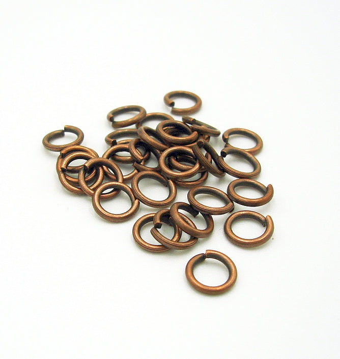 Brass Closed Jump Rings Raw Brass Circle Closed Jump Ring Round