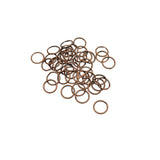 200Pcs Jump Rings Copper Plated over Brass