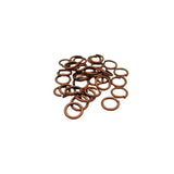 200Pcs Jump Rings Copper Plated over Brass