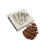 Pine Cone Silicone Mold for Crafts, Jewelry, Resin, Polymer Clay.