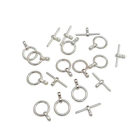 silver-toggle-clasp-t-bar-clasp-round-jewelry-making-supply