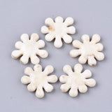 Acrylic-Beads-Imitation-Gemstone-Ivory-Flower