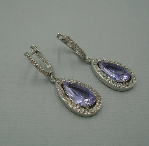 amethyst-wedding-earrings-dangle-earrings-wedding-bridal-bridesmaid-jewelry-gift